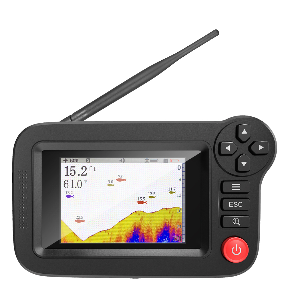 スマート魚群探知機 - ドック、海岸、銀行からのレクリエーシ - Fish Finder Portable のレビューと価格