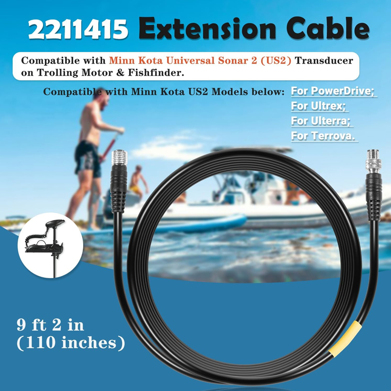 1852068 MKR-US2-8 7ピンアダプターケーブル - Fish Finder Cable のレビューと価格