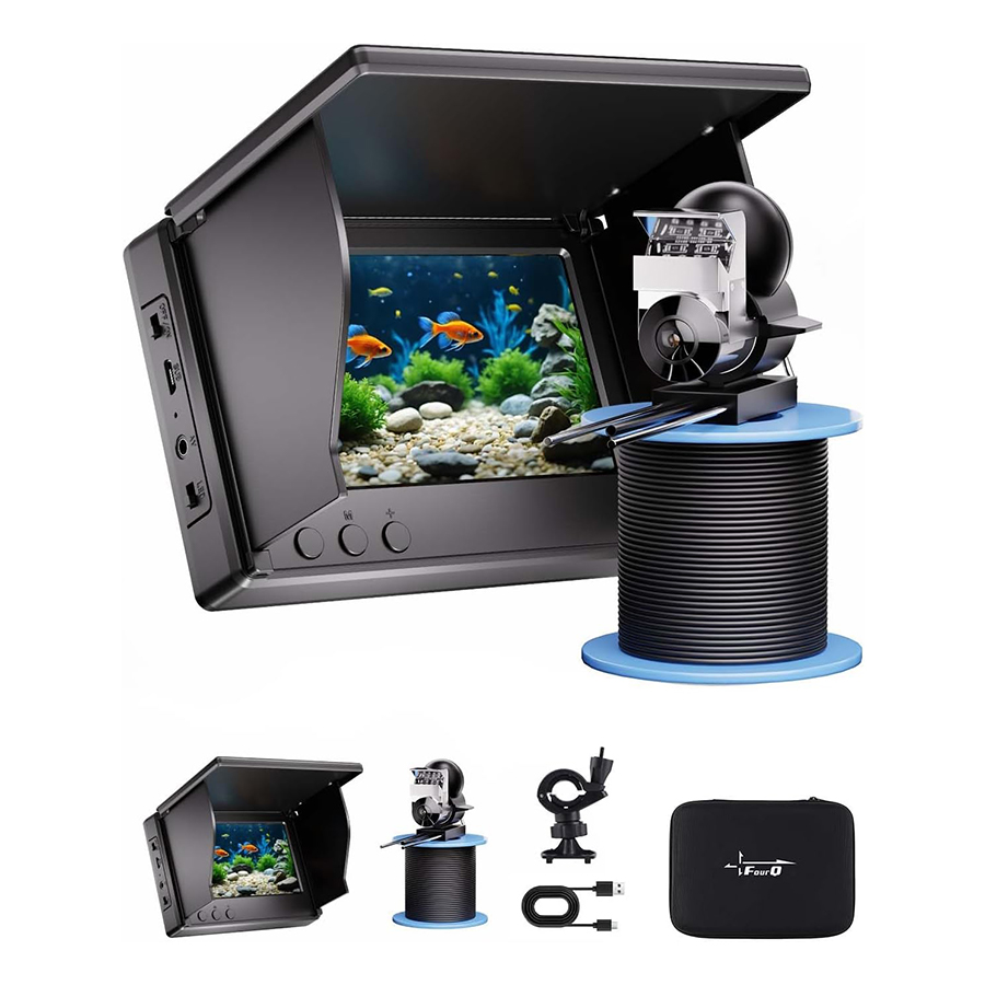 FOURQ ハンドヘルド 1080P 4.3 インチ LCD - Fish Finder Portable のレビューと価格