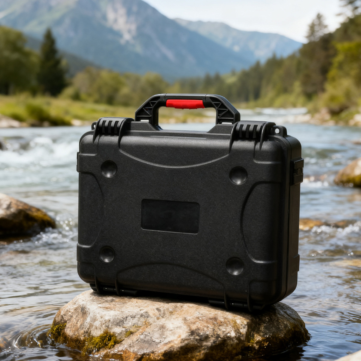 耐衝撃スポンジ付きポータブルツールボックス、フォームインサー - Fish Finder Case のレビューと価格
